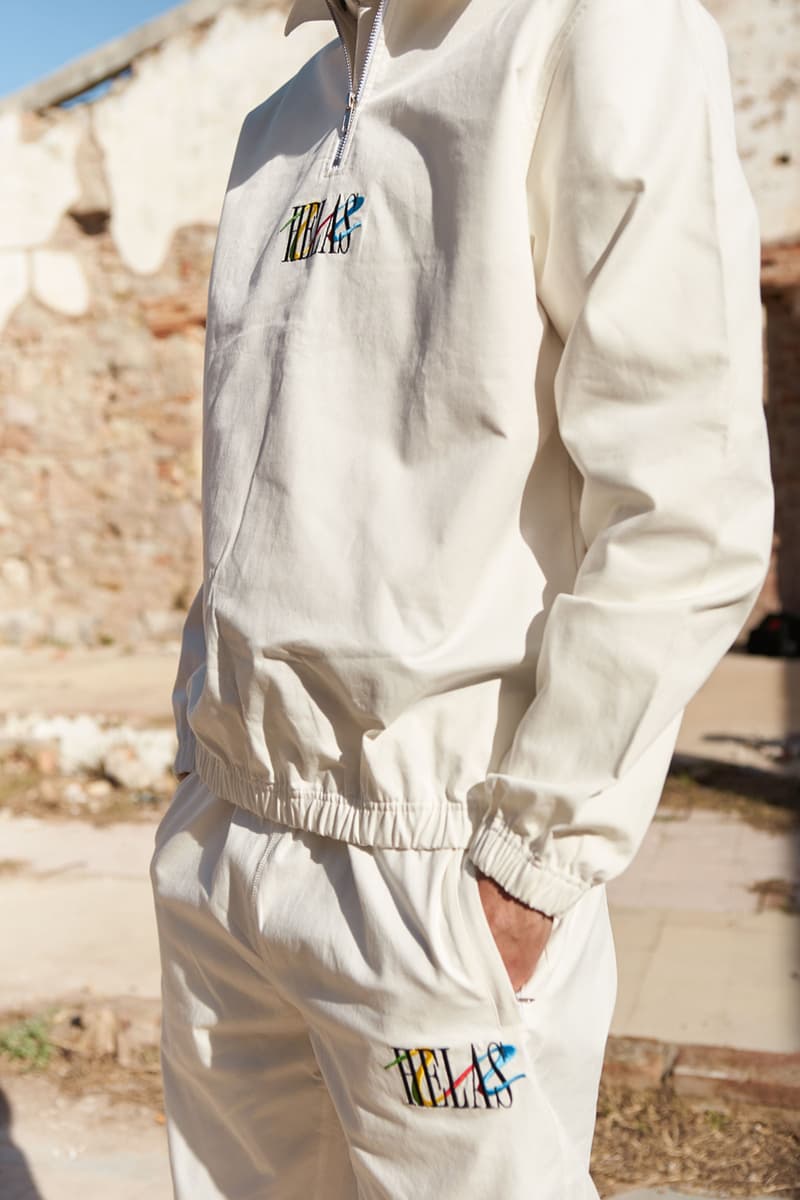 Hélas Spring Collection Lookbook Caps Shirts Tracksuits