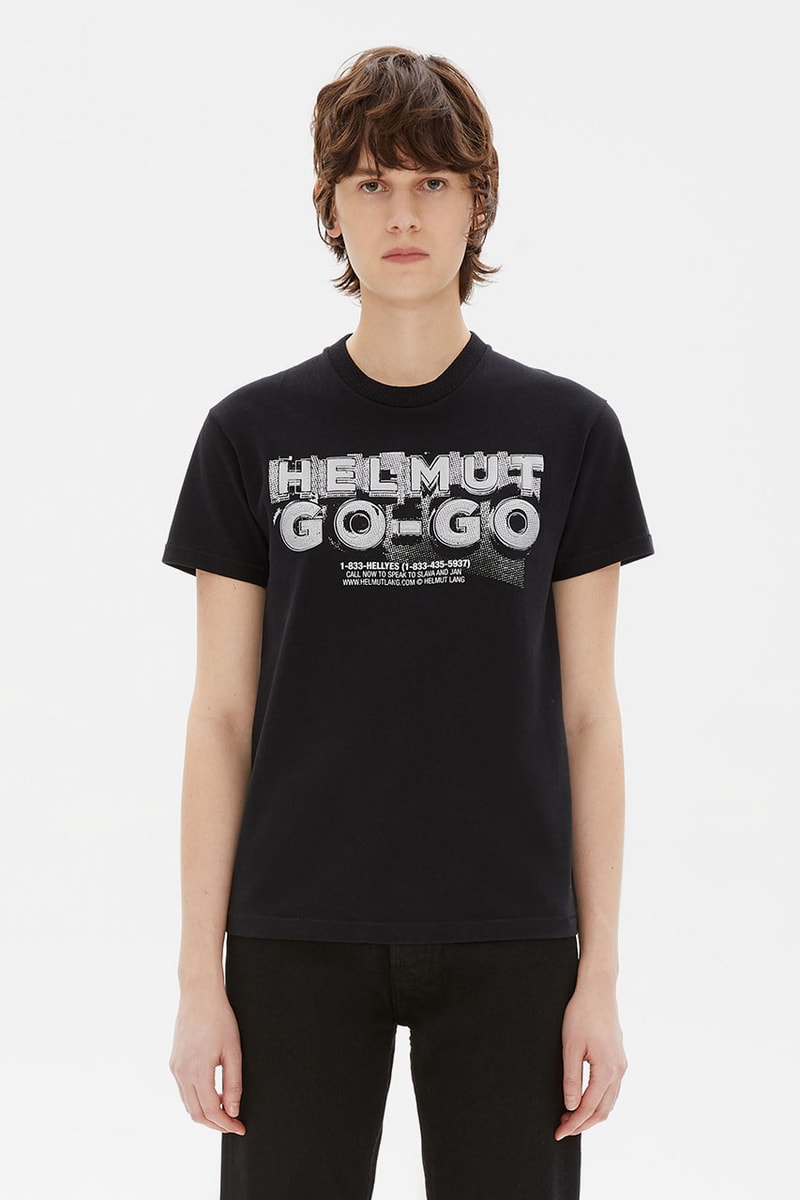 Helmut Lang Slava Mogutin Spring/Summer 2019 Jeans Collection SS19 Fashion Clothing Collab Collaboration Cop Purchase Buy Logo Hack