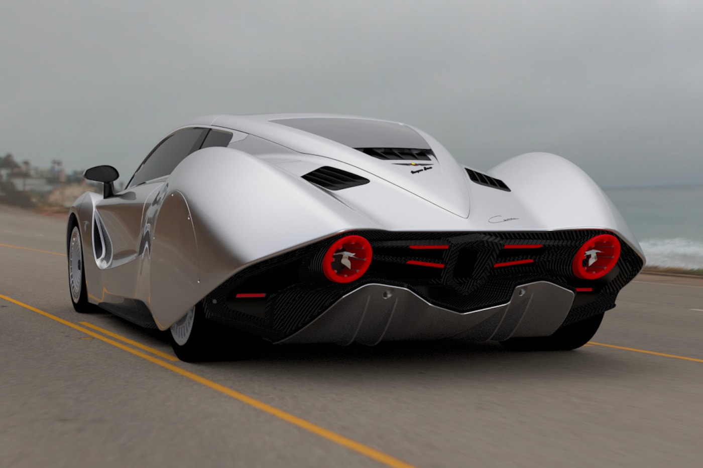 Hispano Suiza Carmen Grand Tourer supercar batmobile sports Spanish engineering racing hybrid electric 