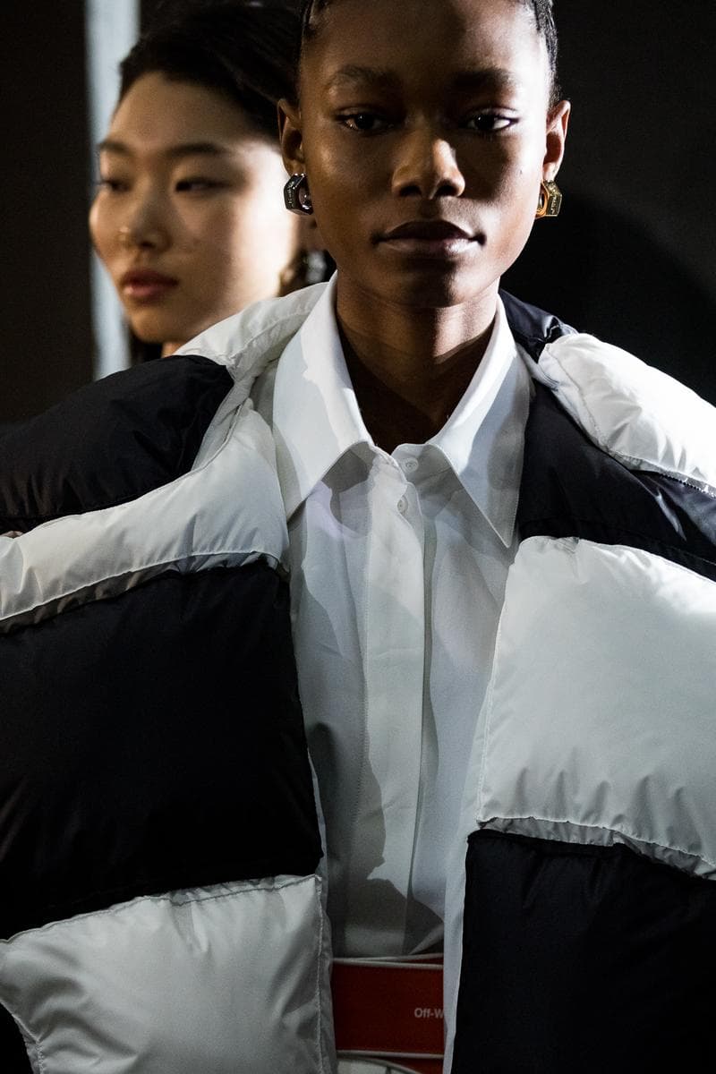 Off-White Paris Fashion Week Runway Show Backstage Photos