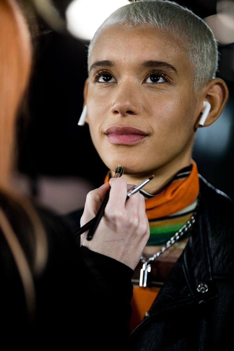 Off-White Paris Fashion Week Runway Show Backstage Photos