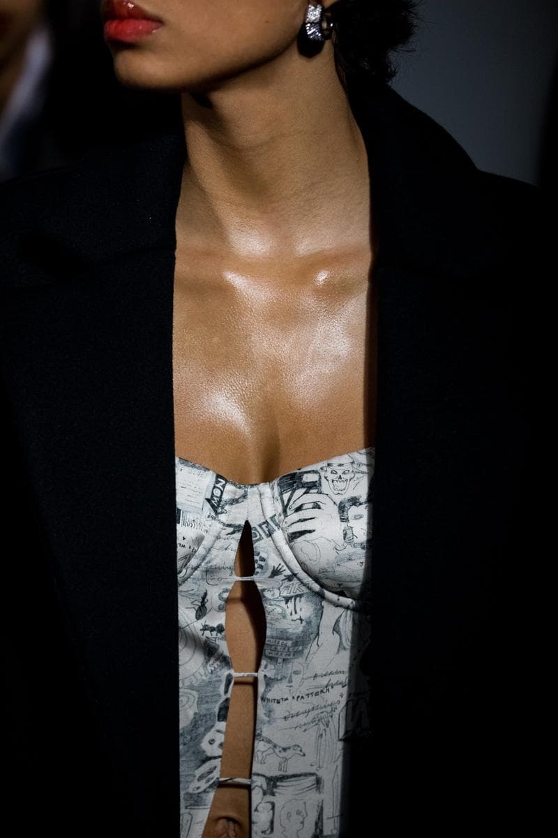 Off-White Paris Fashion Week Runway Show Backstage Photos