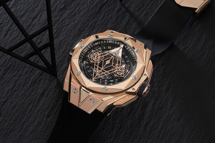 The Hublot Big Bang Gets New Titanium & 18K King Gold Skin's Courtesy of Sang Bleu