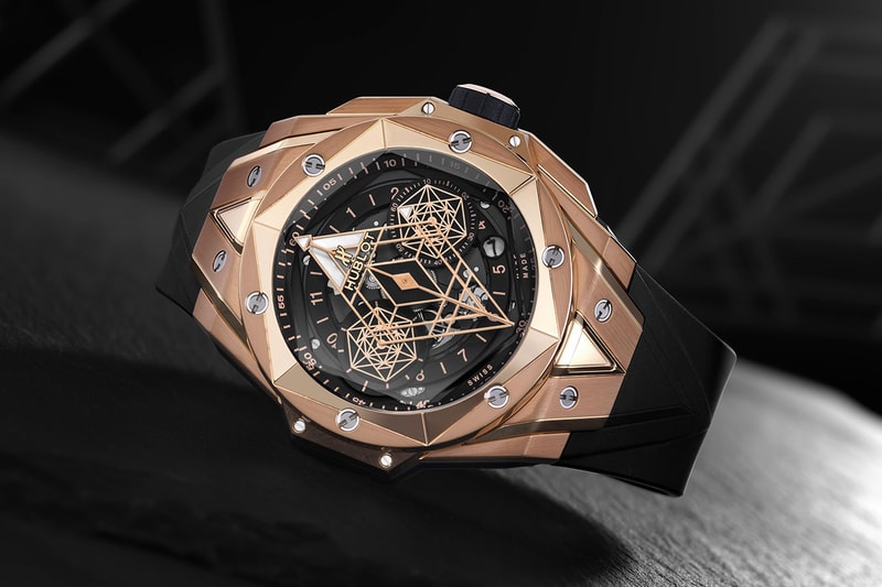 Hublot Big Bang Sang Blue II 2 Baselworld 2019 Release Limited Edition Special Watch Timepiece Wristwatch Maxime Plescia-Buchi 100 pieces rare expensive swiss manufactured tattoo inspired polygons 