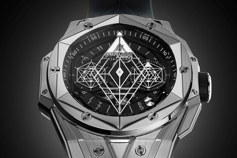 Hublot Big Bang Sang Blue II 2 Baselworld 2019 Release Limited Edition Special Watch Timepiece Wristwatch Maxime Plescia-Buchi 100 pieces rare expensive swiss manufactured tattoo inspired polygons 