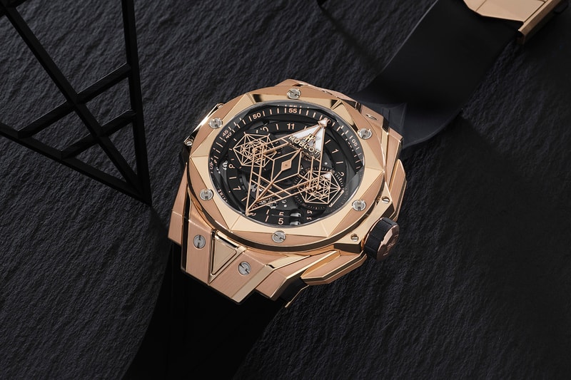 Hublot Big Bang Sang Blue II 2 Baselworld 2019 Release Limited Edition Special Watch Timepiece Wristwatch Maxime Plescia-Buchi 100 pieces rare expensive swiss manufactured tattoo inspired polygons 