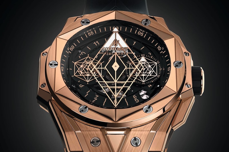 Hublot Big Bang Sang Blue II 2 Baselworld 2019 Release Limited Edition Special Watch Timepiece Wristwatch Maxime Plescia-Buchi 100 pieces rare expensive swiss manufactured tattoo inspired polygons 