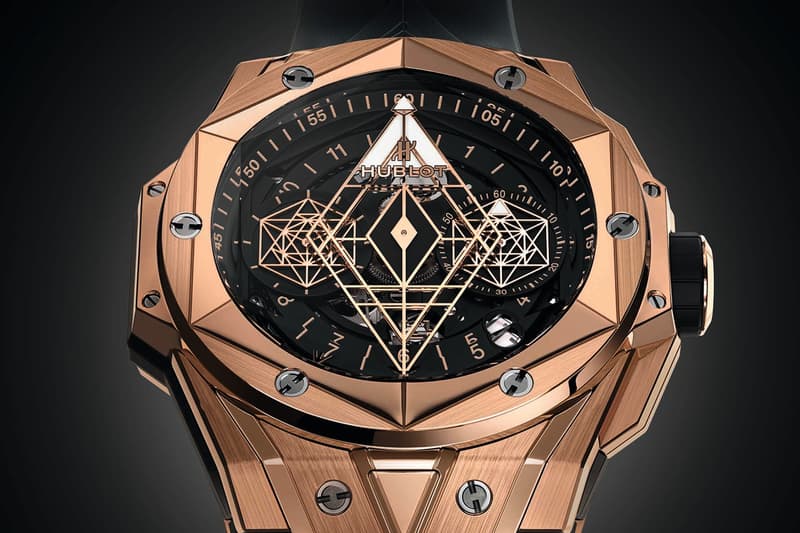 Hublot Big Bang Sang Blue II 2 Baselworld 2019 Release Limited Edition Special Watch Timepiece Wristwatch Maxime Plescia-Buchi 100 pieces rare expensive swiss manufactured tattoo inspired polygons