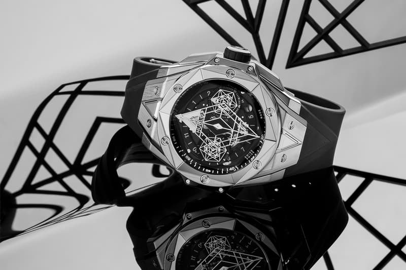 Hublot Big Bang Sang Blue II 2 Baselworld 2019 Release Limited Edition Special Watch Timepiece Wristwatch Maxime Plescia-Buchi 100 pieces rare expensive swiss manufactured tattoo inspired polygons 