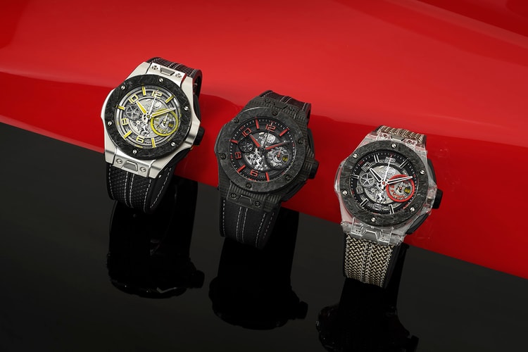 Hublot Creates Limited-Edition Trio of Big Bang Watches for Scuderia Ferrari