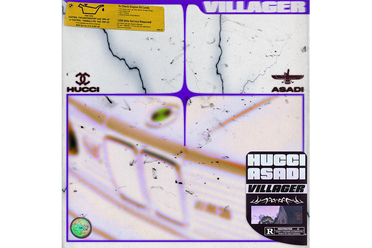 Hucci & ASADI Team for New Single "VILLAGER" persian trap instrumental beats hip-hop balltrapmusic 