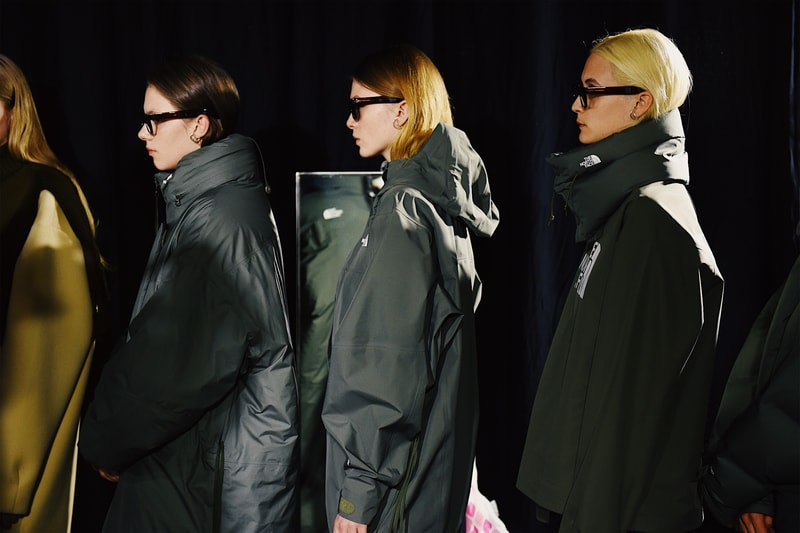 hyke the north face fall winter backstage photos fashion apparel clothing merchandise fashion style 