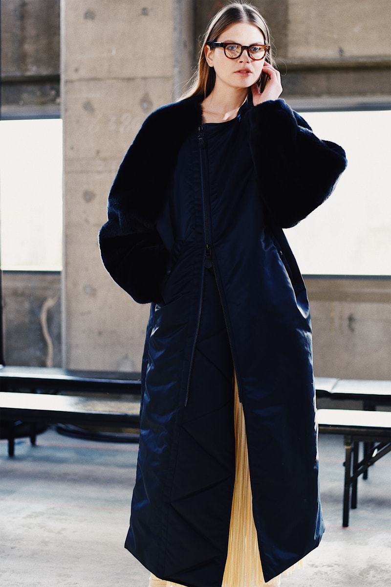 hyke the north face fall winter backstage photos fashion apparel clothing merchandise fashion style 