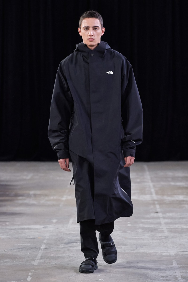 HYKE The North Face Fall/Winter 2019 Collection collaboration release date info on body jacket coat japan fashion week amazon tokyo fw19 men women