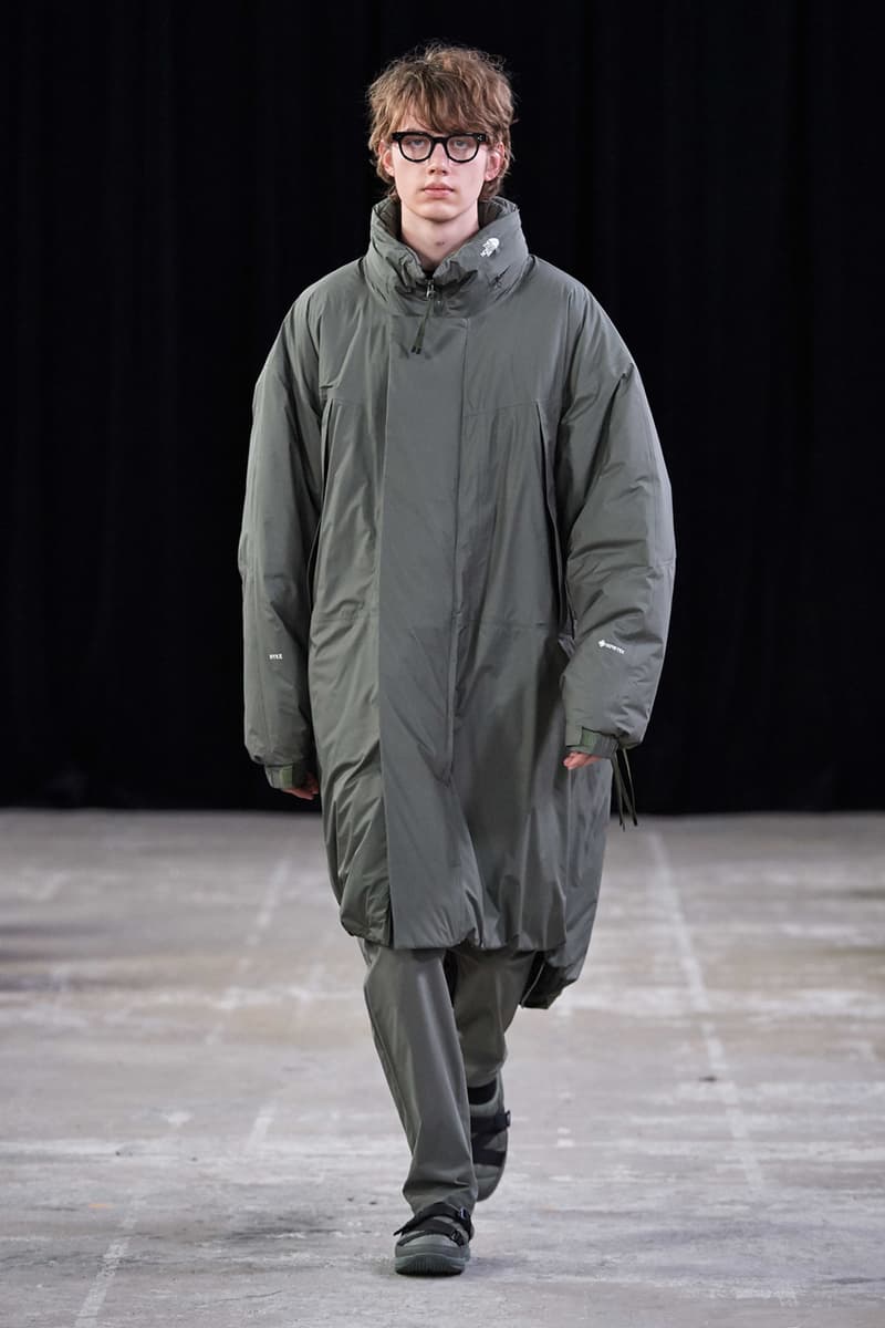 HYKE The North Face Fall/Winter 2019 Collection collaboration release date info on body jacket coat japan fashion week amazon tokyo fw19 men women