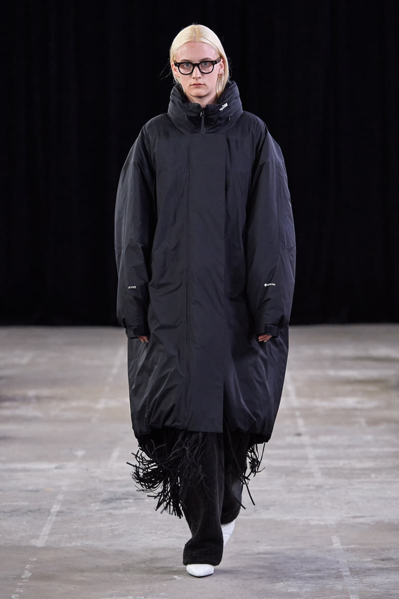 HYKE The North Face Fall/Winter 2019 Collection collaboration release date info on body jacket coat japan fashion week amazon tokyo fw19 men women