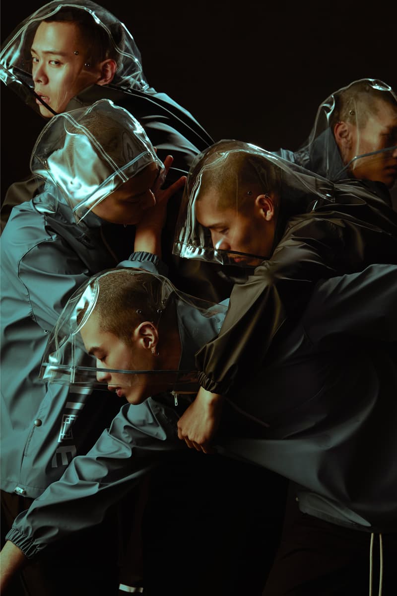 IISE Spring/Summer 2019 Collection Lookbook Korea Seoul history riots police ss19 molotov cocktails anorak cargo trousers t-shirts pants vests technical