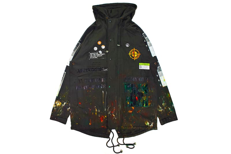 INDVLST Lab Screen Print Kit Volume 2 Release Army of One T Shirt M65 Field Coat Automated Print Program