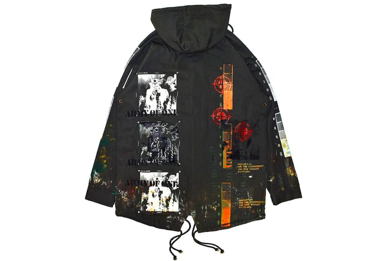 INDVLST Lab Screen Print Kit Volume 2 Release Army of One T Shirt M65 Field Coat Automated Print Program