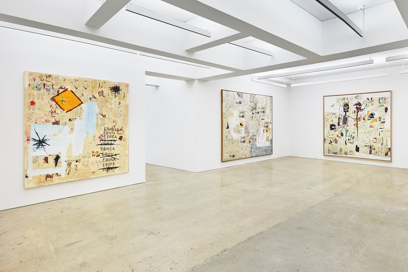 jean michel basquiat xerox exhibition nahmad contemporary paintings artworks