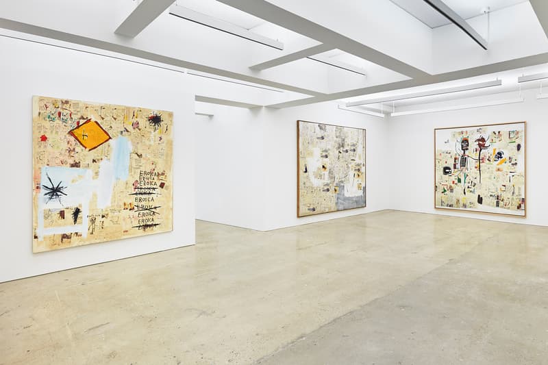 jean michel basquiat xerox exhibition nahmad contemporary paintings artworks