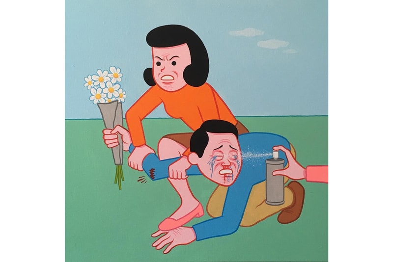 joan cornella keep it real gr gallery exhibition artworks paintings prints canvas paper prints