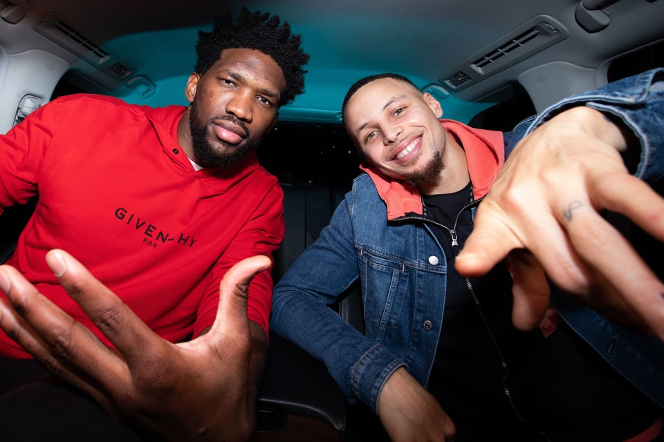 Joel Embiid & Stephen Curry '5 Minutes from Home' Interview ...