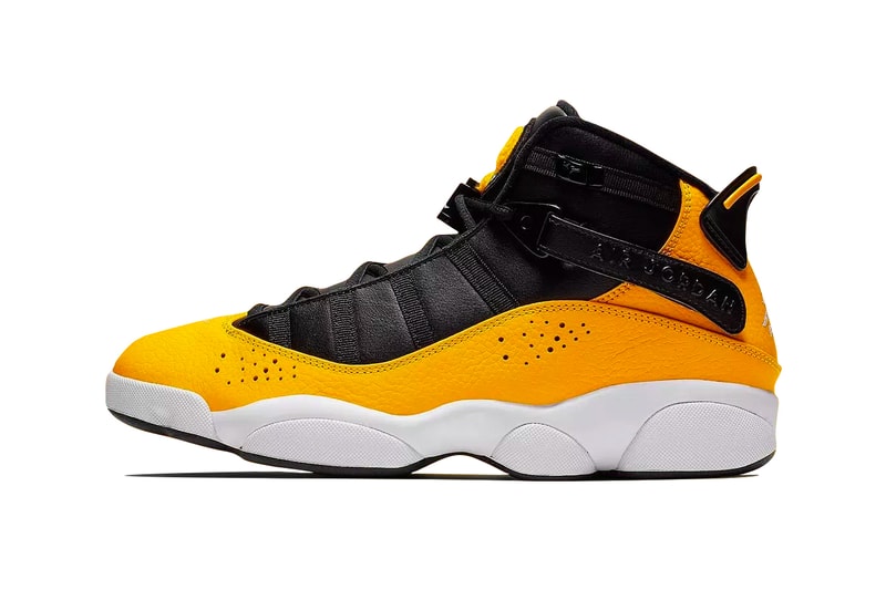 Air Jordan 6 Rings Taxi Release Info Brand Black Yellow