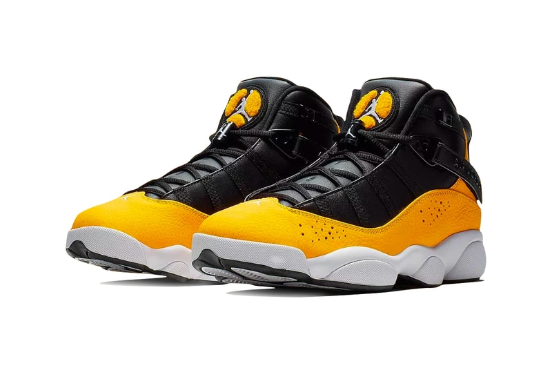 Air Jordan 6 Rings Taxi Release Info Brand Black Yellow