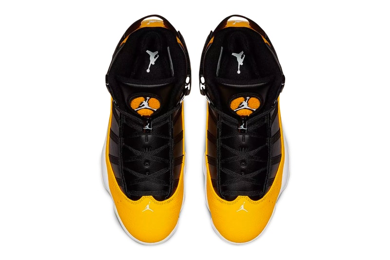 Air Jordan 6 Rings Taxi Release Info Brand Black Yellow