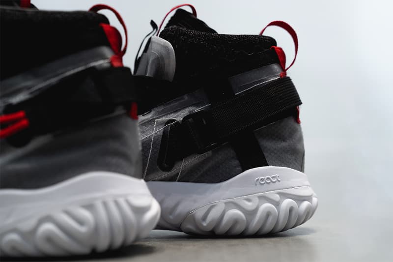 jordan apex utility closer look 2019 march footwear jordan brand nike react technology flight utilityflyknit air jordan 1