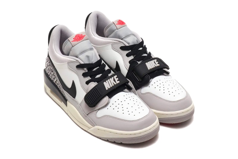 Jordan Legacy 312 Low "White and Fire Red" Info release sneaker shoes jumpman