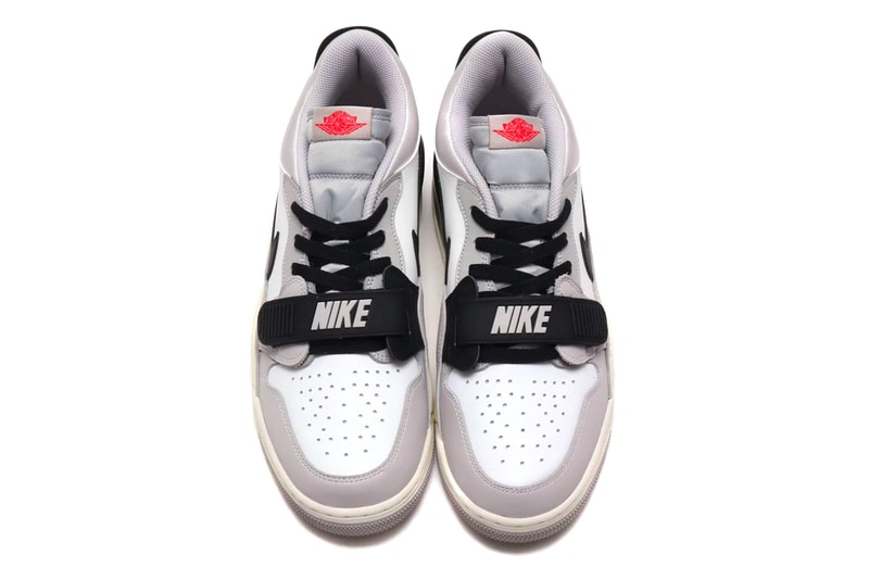 Jordan Legacy 312 Low "White and Fire Red" Info release sneaker shoes jumpman