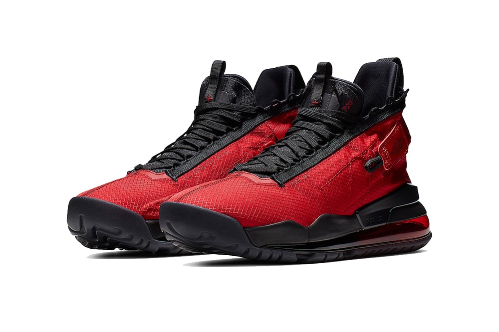 jordan proto max 720 gym red black 2019 march footwear jordan brand 