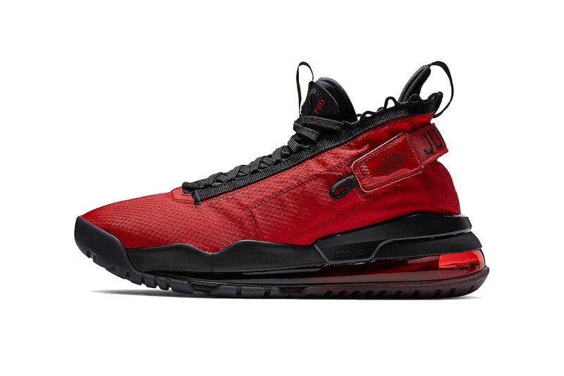 jordan proto max 720 gym red black 2019 march footwear jordan brand 