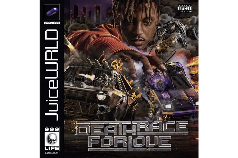 Juice WRLD Deathrace for Love Cover Art Hear Me Calling Stream Merch Release