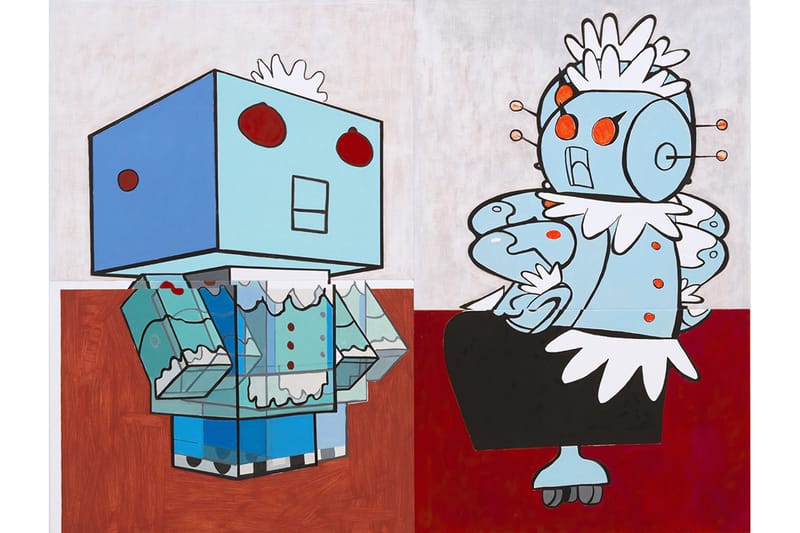 Julia Wachtel Appropriates Nostalgic Cartoons for "HELPP" Exhibition