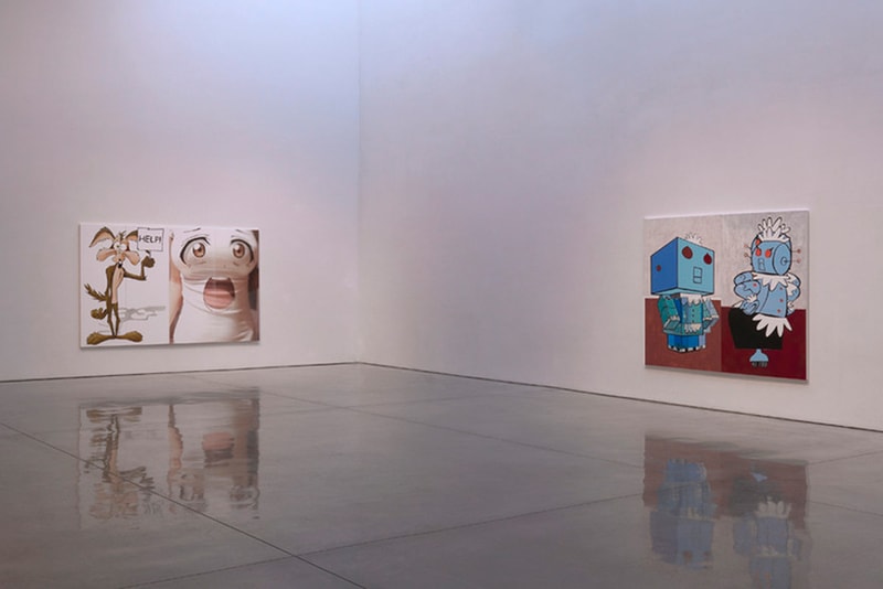julia wachtel helpp mary boone gallery exhibition paintings artworks 