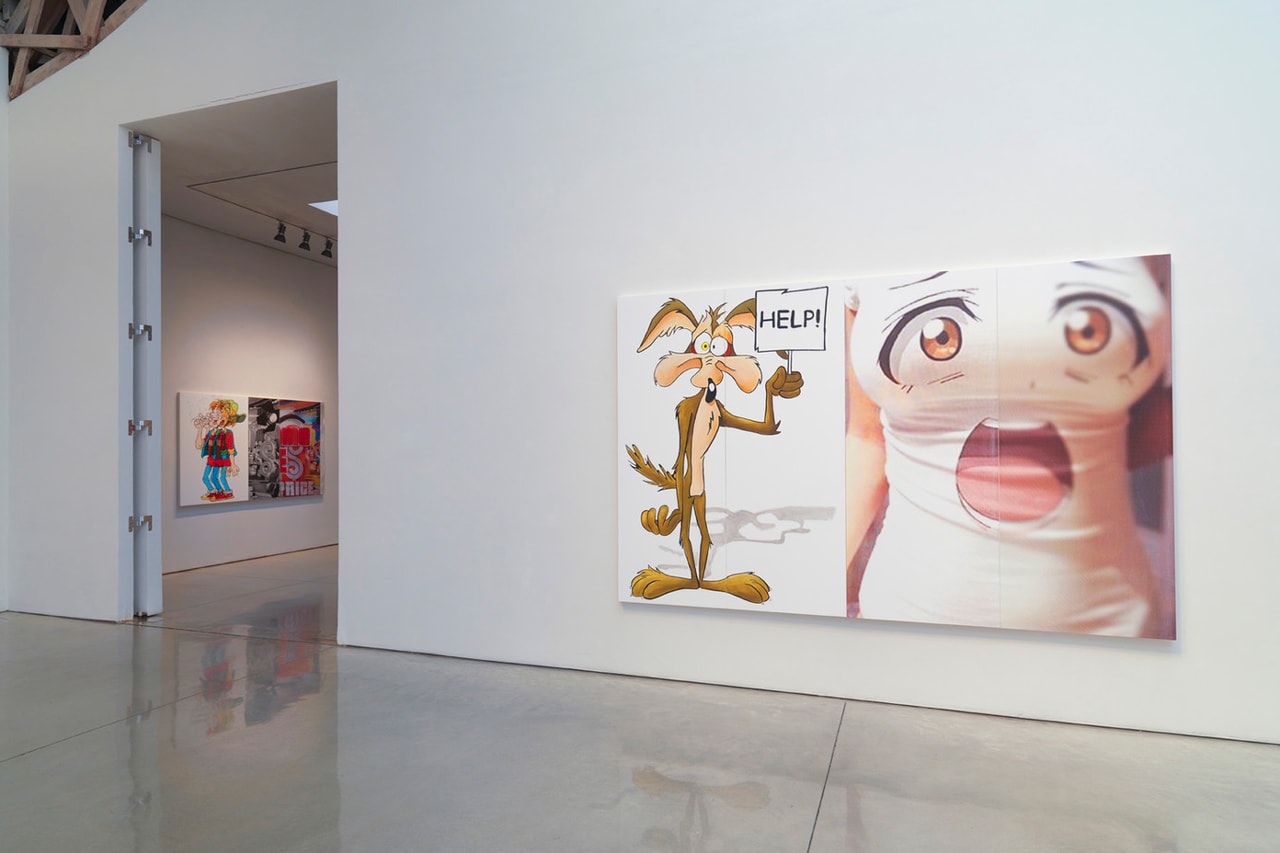 julia wachtel helpp mary boone gallery exhibition paintings artworks 