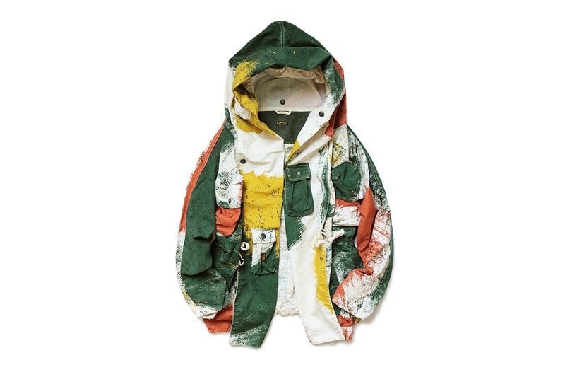 KAPITAL Japanese Menswear Fashion Jacket Jamaica Ripstop Brushed Camo Alpine Ring Coat Spring/Summer 2019 Collection SS19