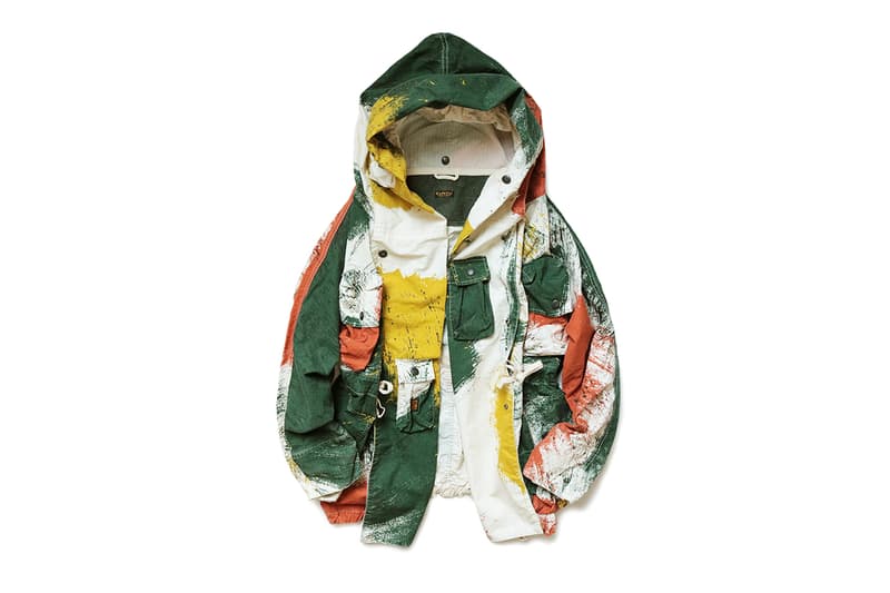 KAPITAL Japanese Menswear Fashion Jacket Jamaica Ripstop Brushed Camo Alpine Ring Coat Spring/Summer 2019 Collection SS19