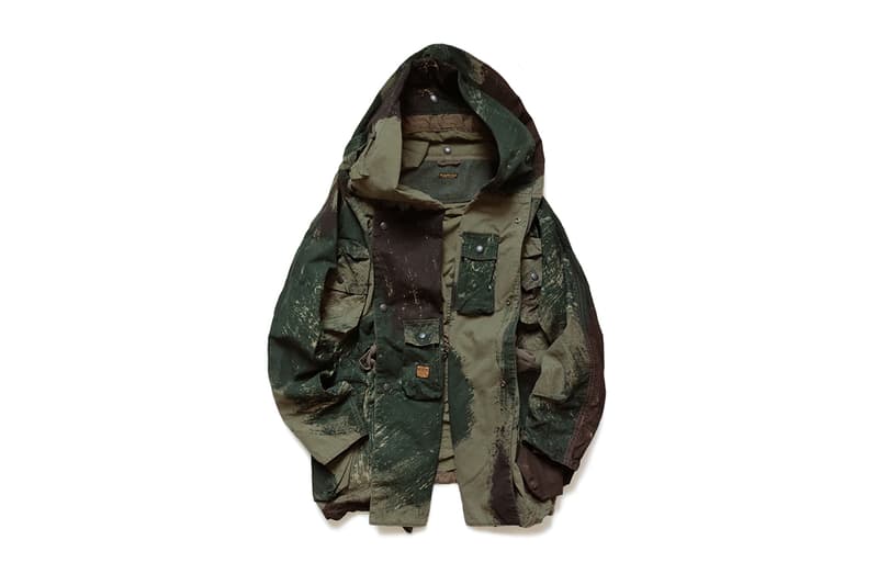 KAPITAL Japanese Menswear Fashion Jacket Jamaica Ripstop Brushed Camo Alpine Ring Coat Spring/Summer 2019 Collection SS19