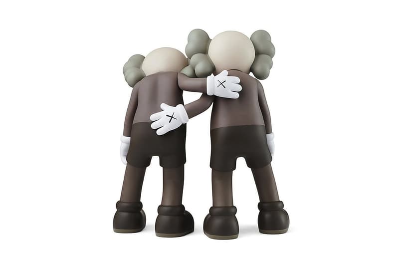 KAWS ALONG THE WAY Figure Release Date Black White Grey Buy 