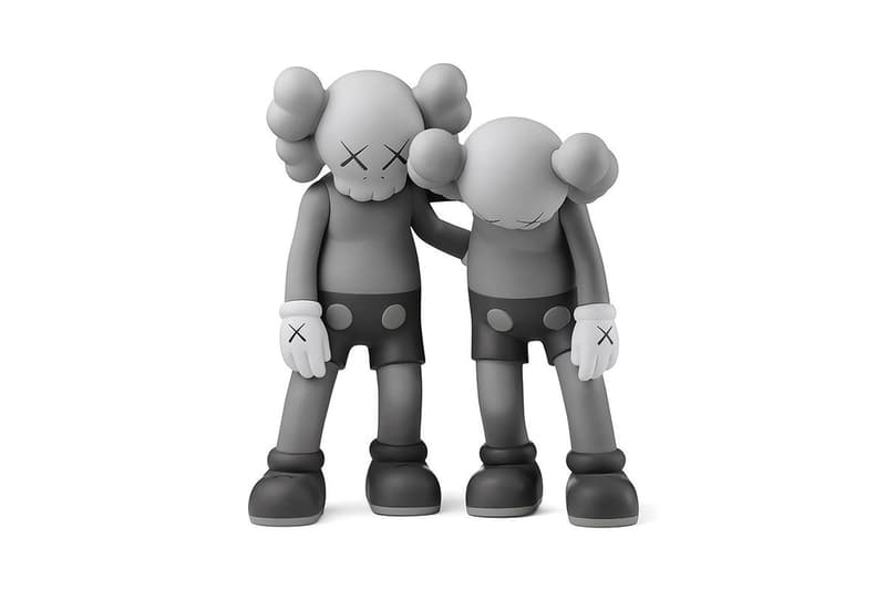 KAWS ALONG THE WAY Figure Release Date Black White Grey Buy 