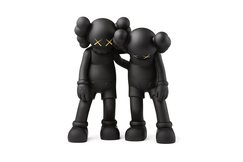 KAWS ALONG THE WAY Figure Release Date Black White Grey Buy