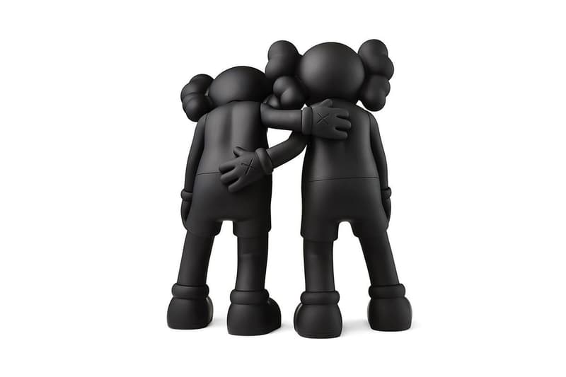 KAWS ALONG THE WAY Figure Release Date Black White Grey Buy 