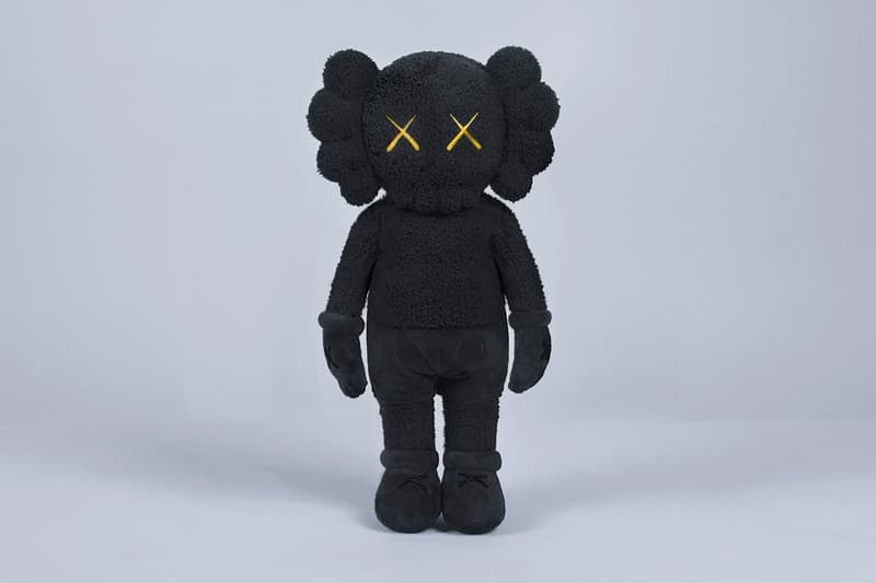 KAWS KAWS:HOLIDAY Plush Set Release Hong Kong Black White Brown Buy