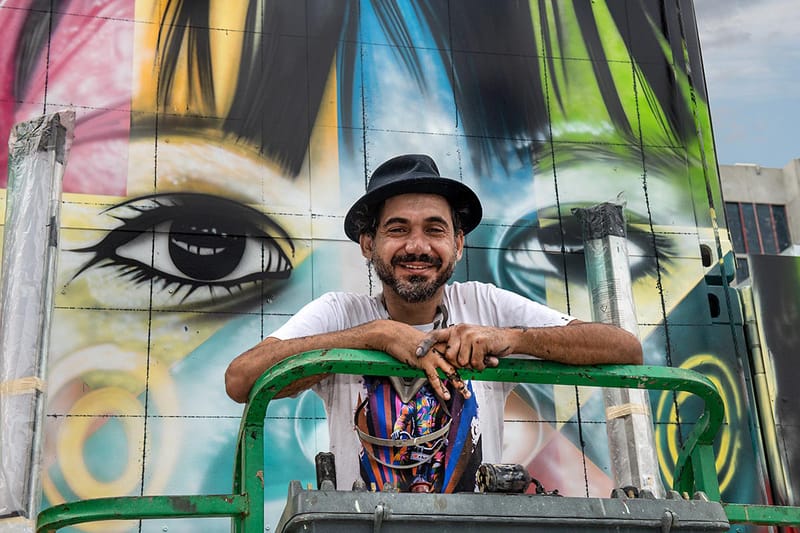 Renown Muralist Kobra Announces First Ever Solo Exhibition