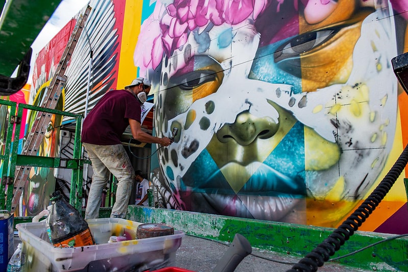 Kobra Announces Debut Solo Show "Kobra Larger Than Life" painter artist gga gallery wynwood walls miami announcement 