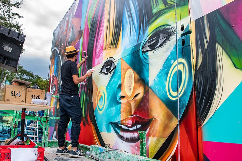 Kobra Announces Debut Solo Show "Kobra Larger Than Life" painter artist gga gallery wynwood walls miami announcement 